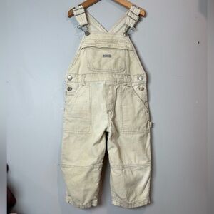 Vintage Weebok Overalls Cream Beige Neutral 2T
